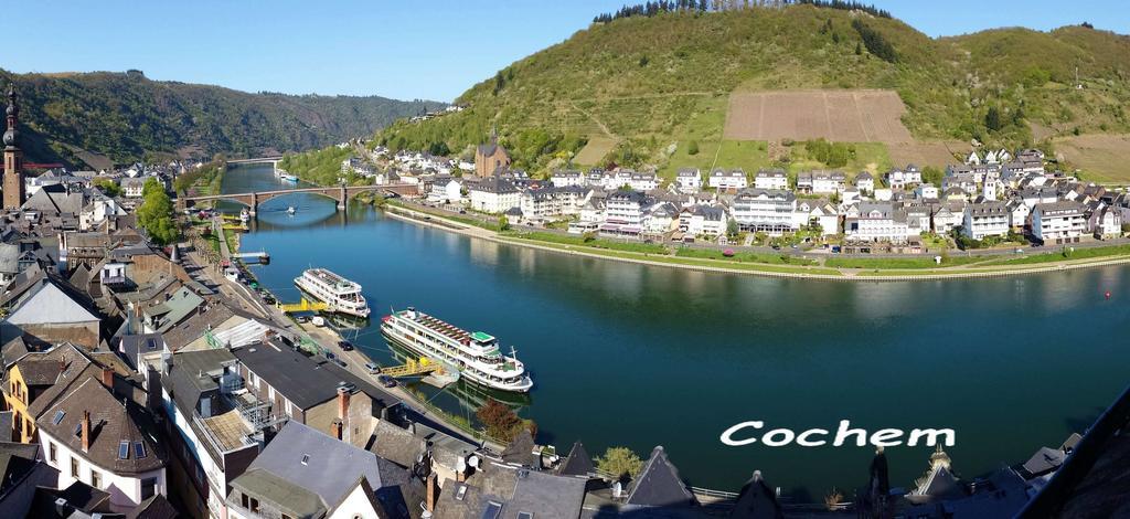 Gasthaus Pension Moselgruss Dieblich Exteriör bild